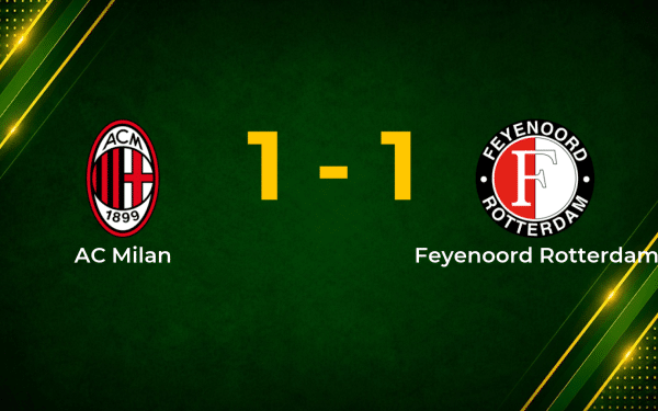 AC Milan Held by Feyenoord in Tight Champions League Playoff Draw