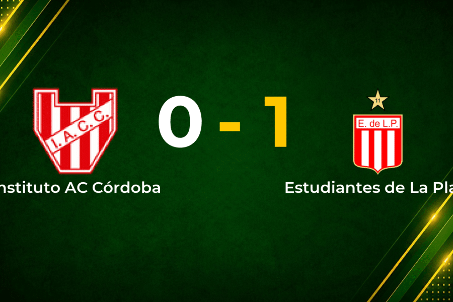 Aguirre Strike Earns Estudiantes Narrow Win at Instituto