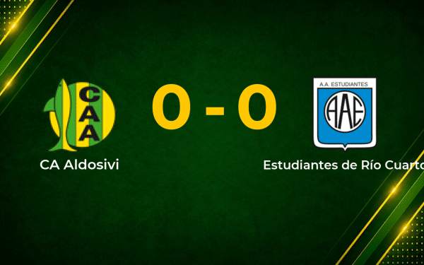 Aldosivi Held to Goalless Draw by Estudiantes de Río Cuarto in Card-Heavy Apertura Clash