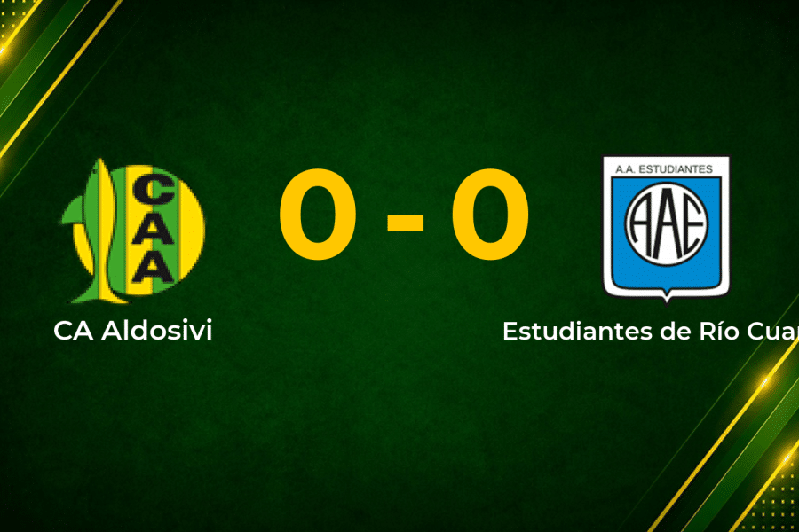 Aldosivi Held to Goalless Draw by Estudiantes de Río Cuarto in Card-Heavy Apertura Clash