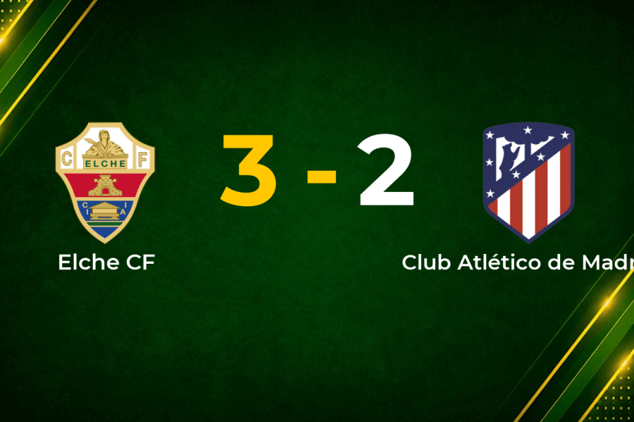 André Silva Brace Fires Elche to Stunning 3–2 Win Over 10-Man Atlético