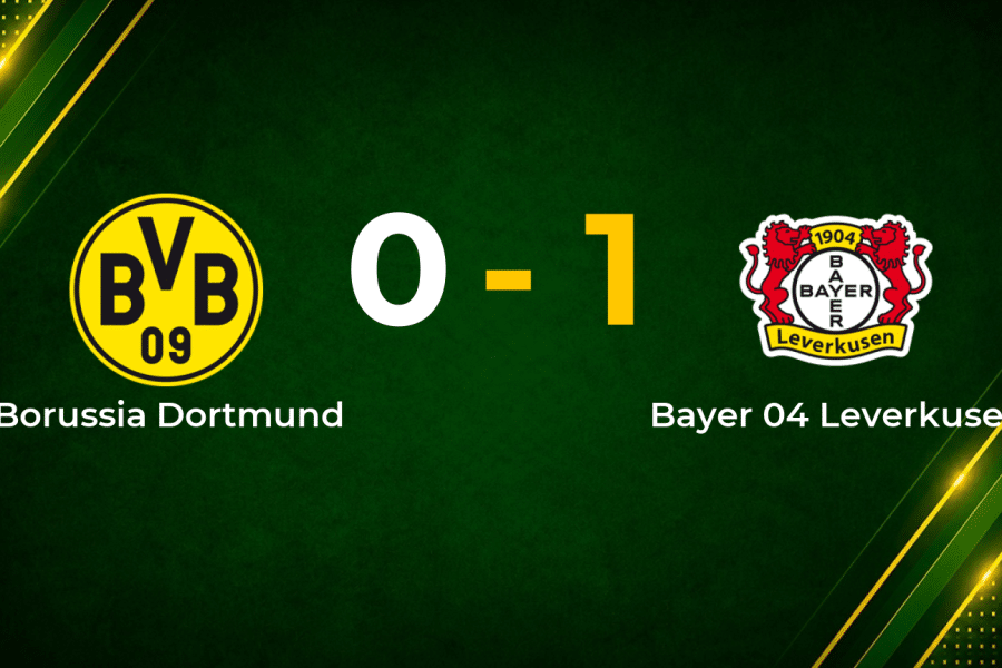 Andrich Strike Earns Leverkusen Narrow Win at Dortmund