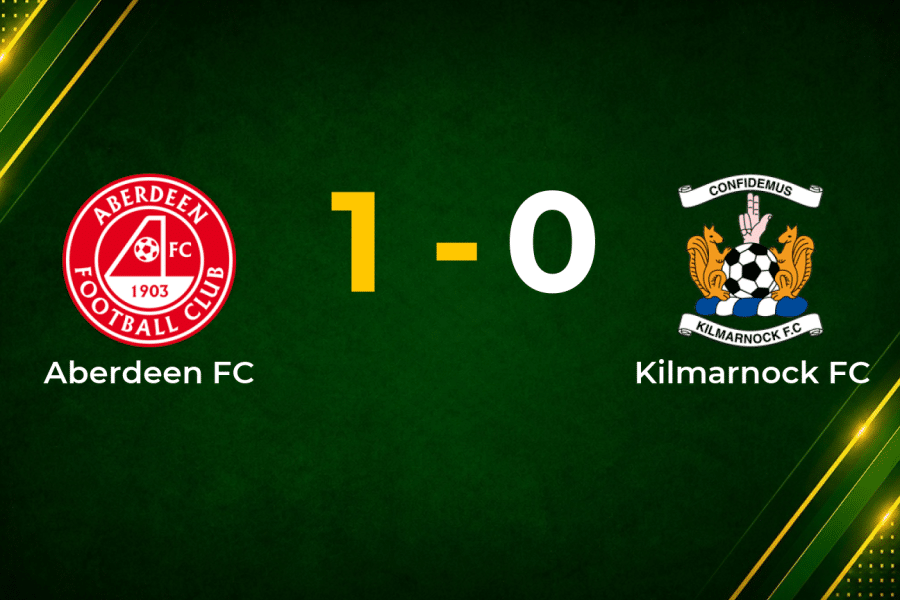 Aremu’s First-Minute Strike Lifts Aberdeen Over Kilmarnock in Relegation Round Clash