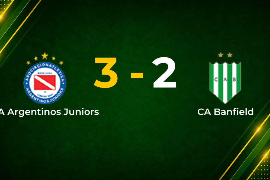 Argentinos Juniors Edge Banfield 3–2 in Five-Goal Liga Profesional Thriller