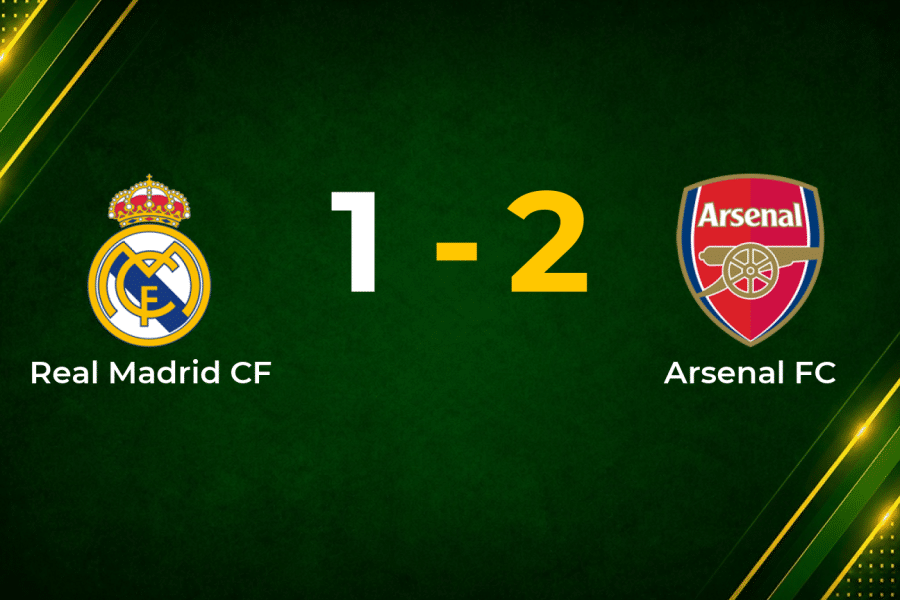 Arsenal Stun Real Madrid in Champions League Quarter-Final First Leg