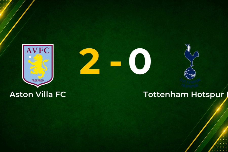 Aston Villa See Off Tottenham to Strengthen Premier League Finish