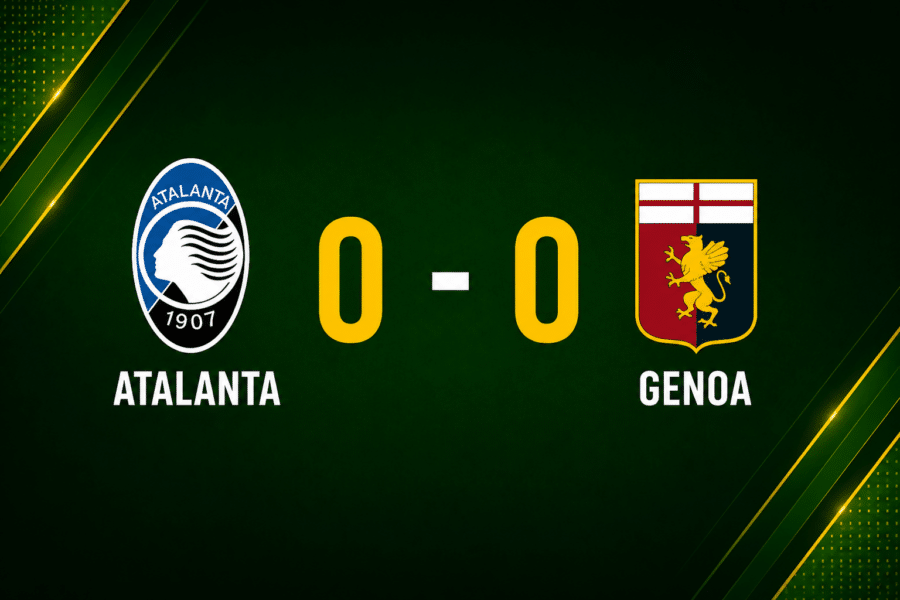 Atalanta held to goalless draw by Genoa as European hopes take hit