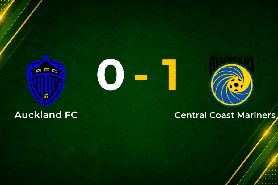Auglah Strike Edges Mariners Past Auckland FC in Tight A-League Clash