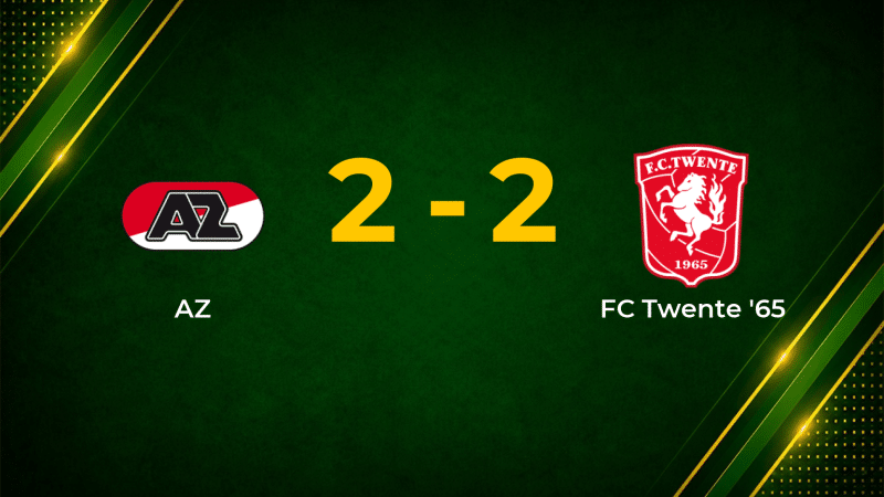 AZ Held to 2–2 Draw by Twente in Late-Season Eredivisie Clash