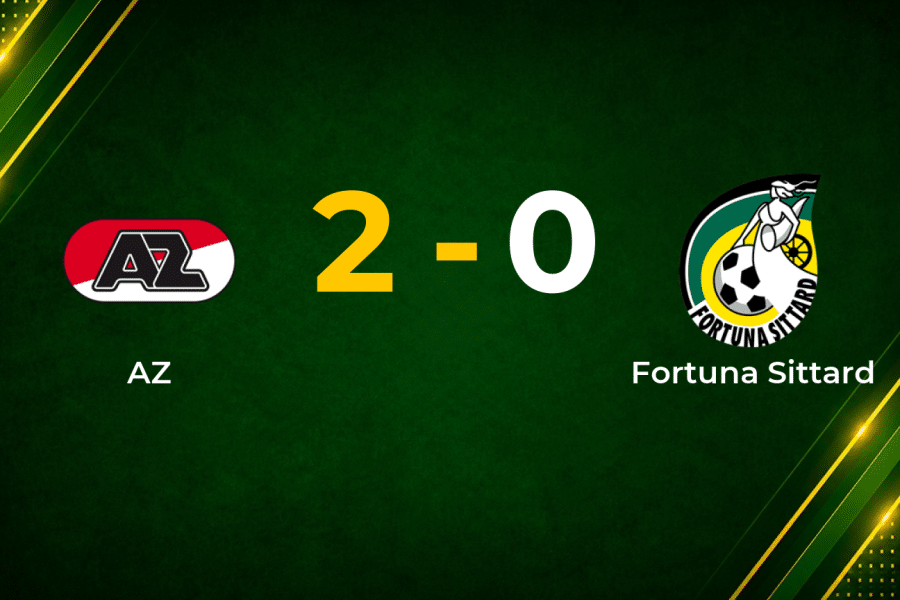 AZ See Off Fortuna Sittard 2–0 to Stay Strong in Eredivisie Run-In