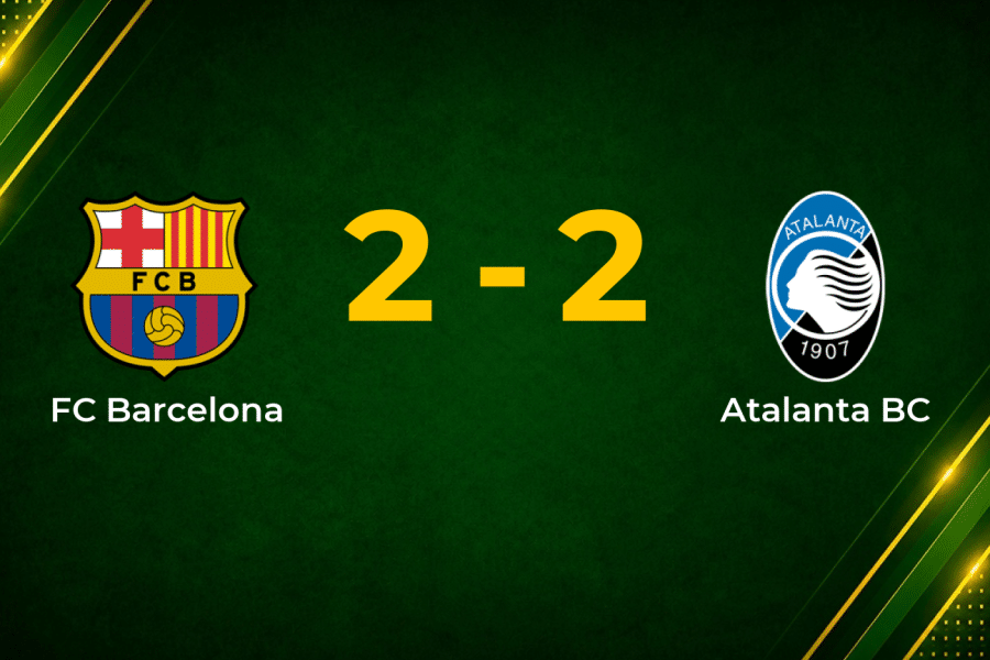 Barcelona Held by Atalanta in Four-Goal Champions League Draw