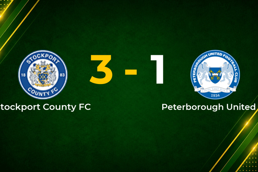 Barry Hat-trick Fires Stockport to Comeback Win Over Peterborough