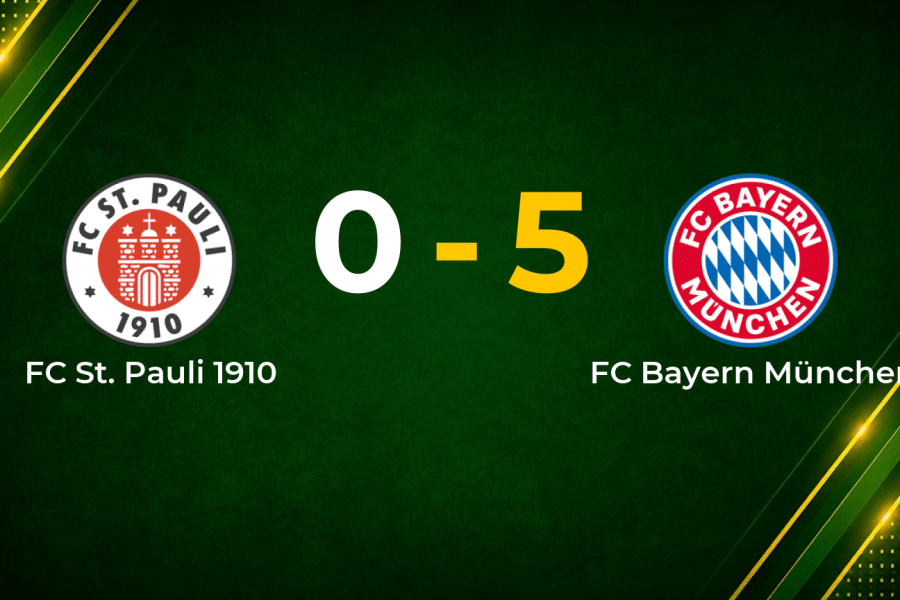 Bayern Hit Five Past St. Pauli to Tighten Grip on Bundesliga Run-in