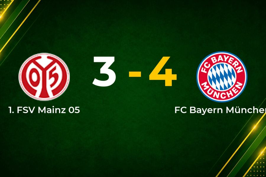 Bayern München Produce Stunning Four-Goal Fightback to Edge Mainz in Seven-Goal Thriller