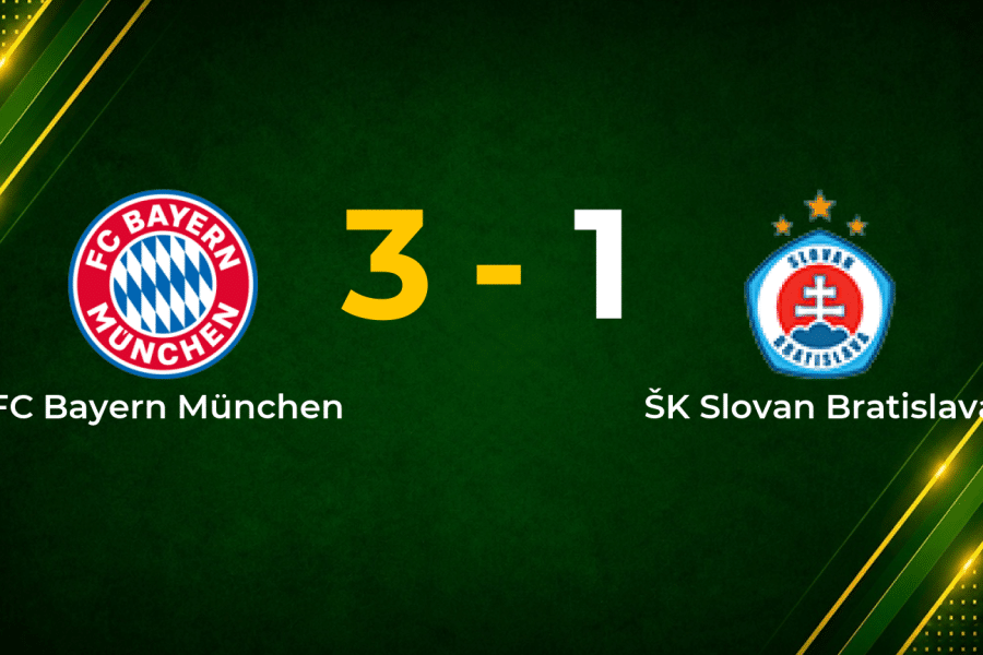 Bayern See Off Slovan Bratislava 3–1 to Tighten Grip on Champions League Group