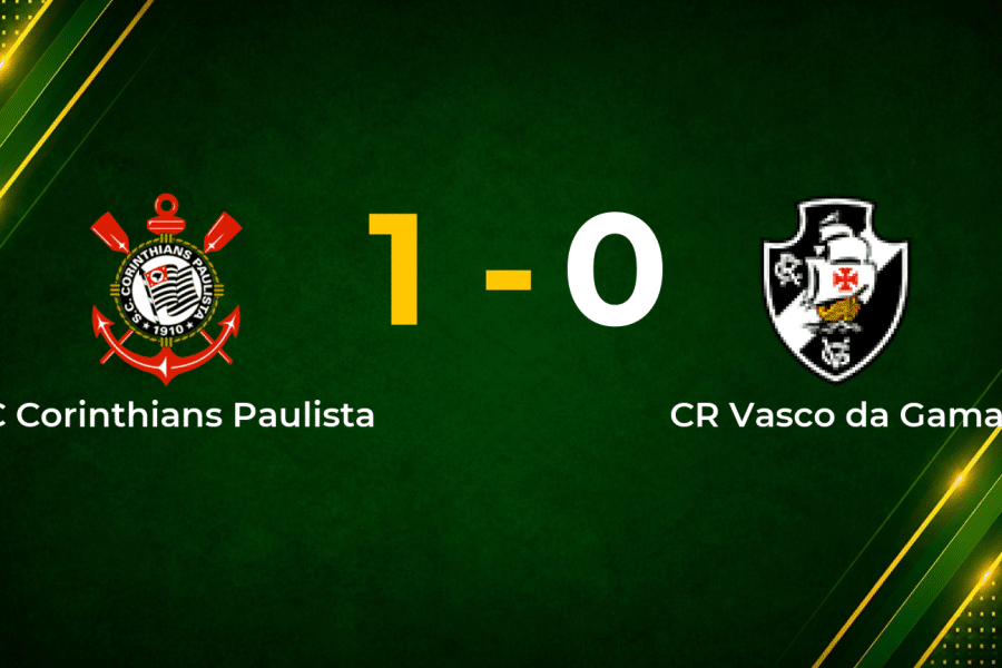 Bidu Strike Gives 10-Man Corinthians Narrow Win Over Vasco in Série A