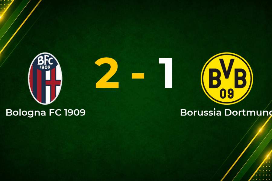 Bologna Edge Borussia Dortmund 2–1 in Champions League Group Clash