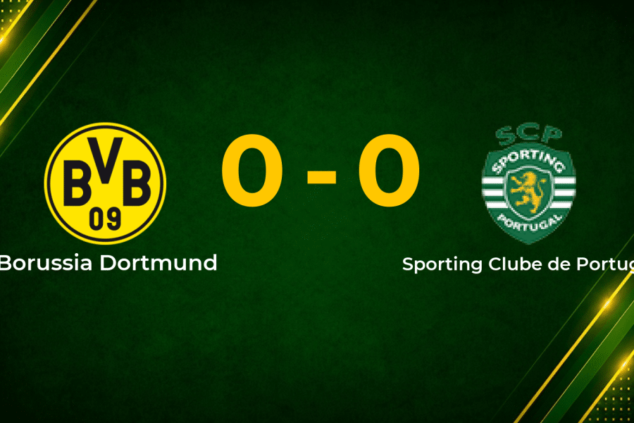 Borussia Dortmund Held to Goalless Stalemate by Sporting CP in Champions League Playoff