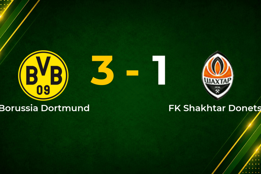 Borussia Dortmund Power Past Shakhtar Donetsk to Tighten Champions League Grip