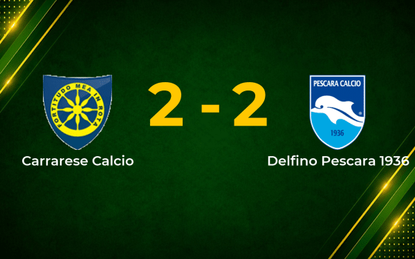Bouah’s Late Equaliser Rescues Carrarese in 2–2 Thriller with Pescara