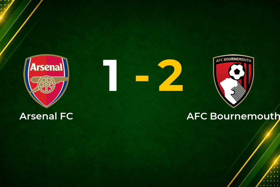 Bournemouth stun Arsenal with 2–1 away win at Emirates