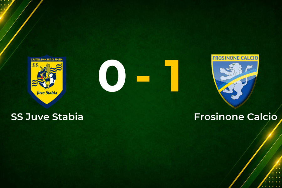 Bracaglia Strike Earns Frosinone Vital Late-Season Win at Juve Stabia