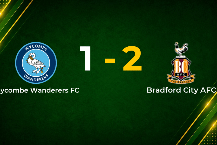 Bradford City Fight Back to Stun Wycombe in League One Clash