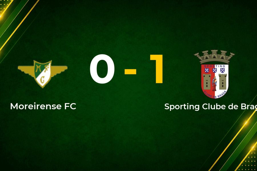 Braga Edge Moreirense 1–0 to Stay in Primeira Liga Hunt