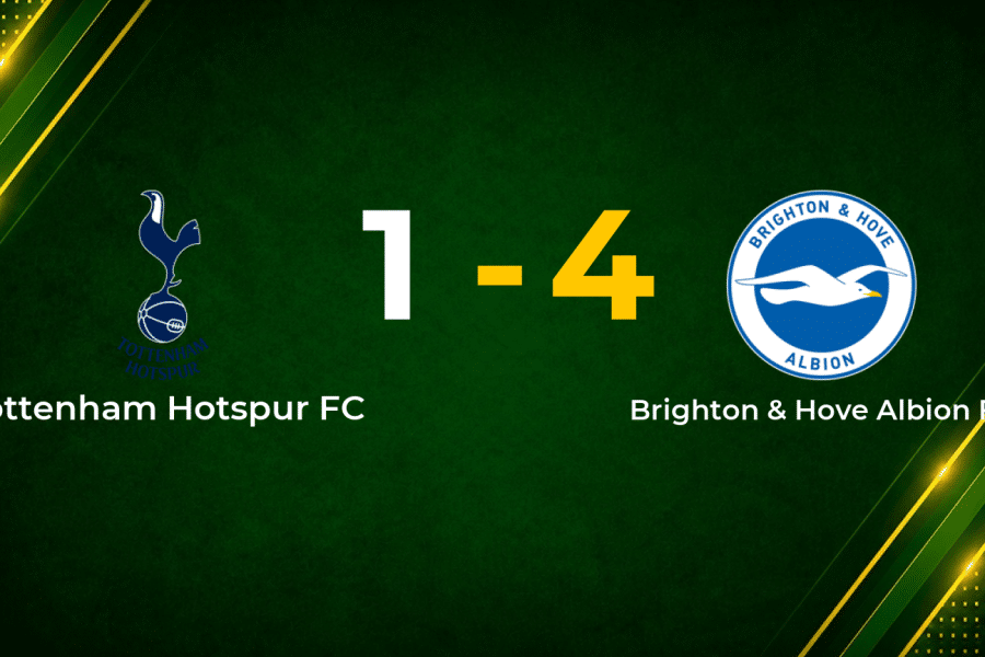 Brighton Stun Spurs 4–1 on Final Day of Premier League Season