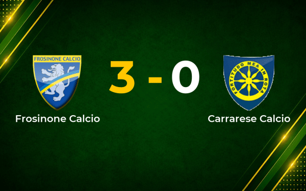 Calò Leads Frosinone Past Carrarese with Two Penalties in Serie B Cruise