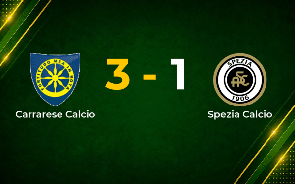 Carrarese overpower Spezia in fiery Serie B clash marked by late red cards