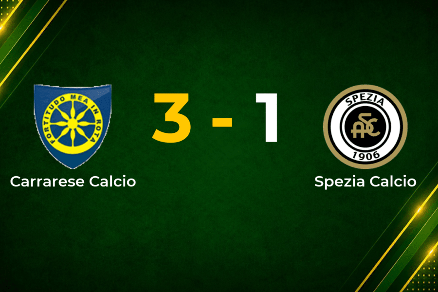 Carrarese overpower Spezia in fiery Serie B clash marked by late red cards