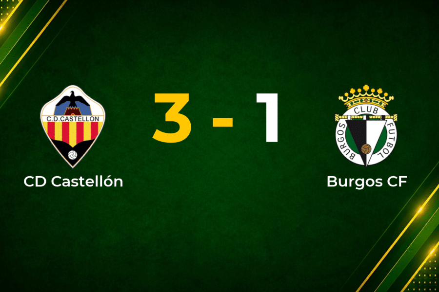 Castellón strike late to sink Burgos and boost Segunda División push