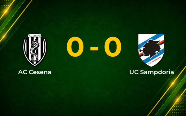 Cesena and Sampdoria Cancel Each Other Out in Goalless Serie B Stalemate