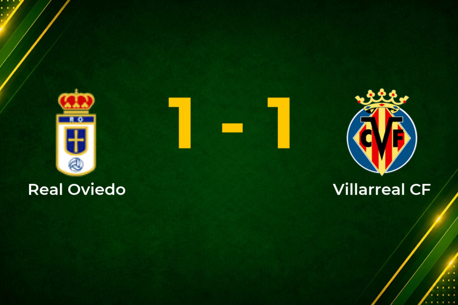 Chaira Cancels Out Pépé Penalty as Real Oviedo Hold Villarreal