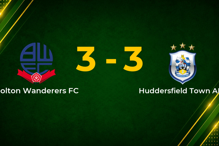Cissoko’s 101st‑minute leveller caps Bolton’s 10-man fightback against Huddersfield