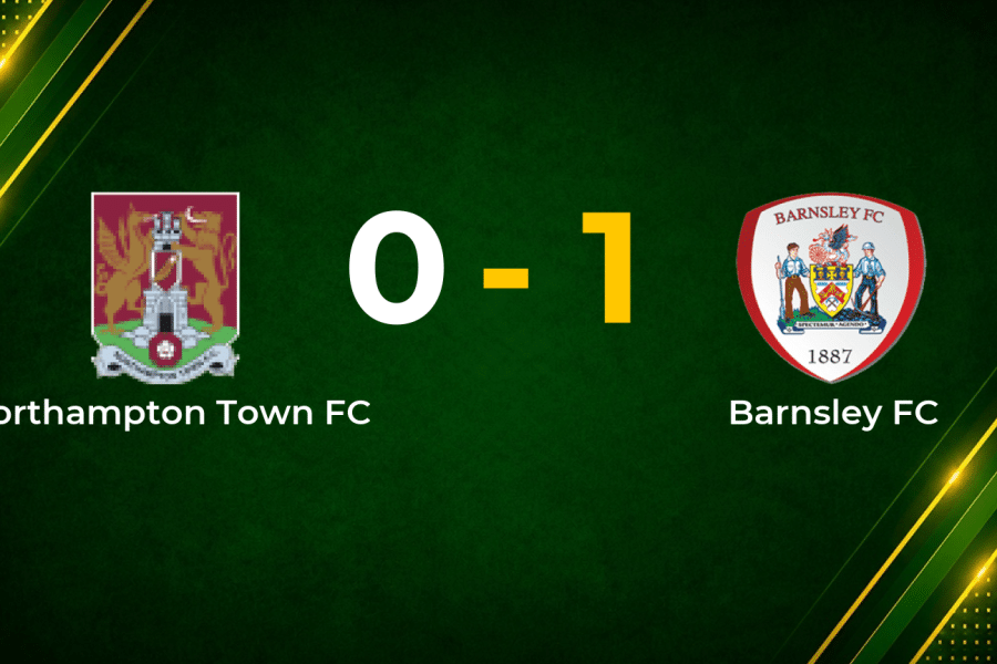 Cleary Strike Gives Barnsley Narrow Win at Northampton