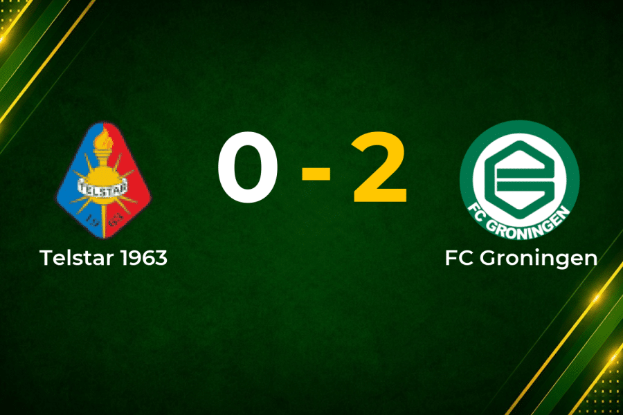 Clinical FC Groningen Win 2–0 at Telstar 1963 to Strengthen Eredivisie Position