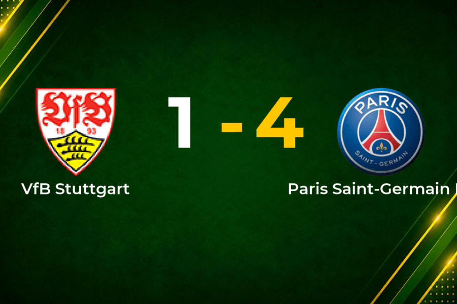 Clinical PSG Hit Four Past Stuttgart in Champions League Group Clash