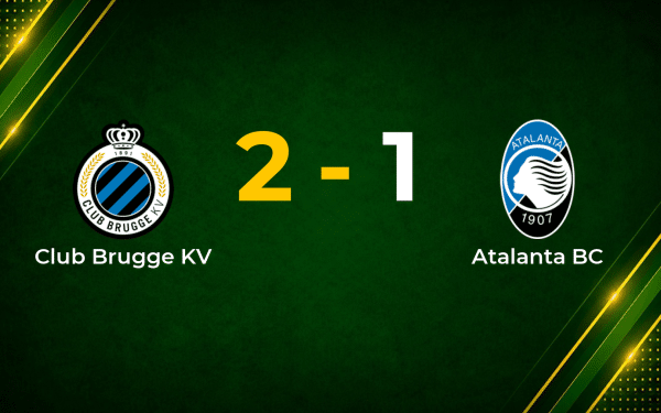 Club Brugge Edge Atalanta 2–1 in Champions League Playoff First Leg