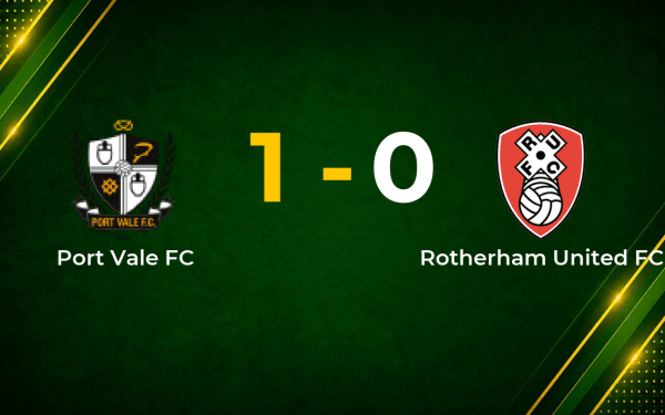 Croasdale Strike Earns Port Vale Narrow Win Over Rotherham