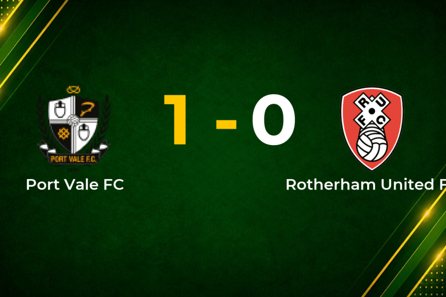 Croasdale Strike Earns Port Vale Narrow Win Over Rotherham