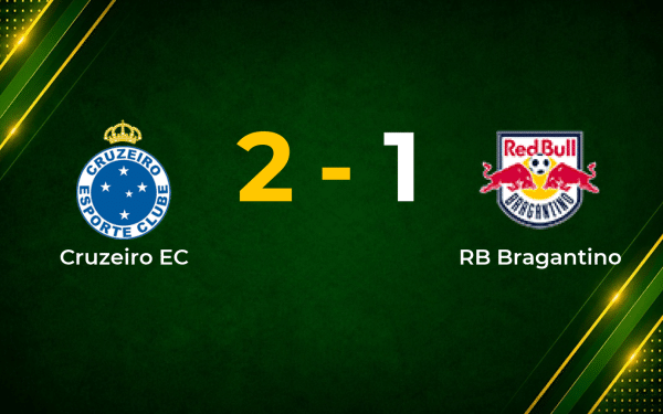 Cruzeiro Rally Past RB Bragantino for Narrow Série A Win