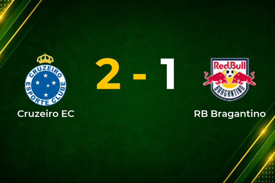 Cruzeiro Rally Past RB Bragantino for Narrow Série A Win