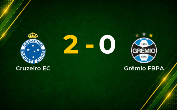 Cruzeiro see off Grêmio 2–0 with second-half surge in Brasileirão