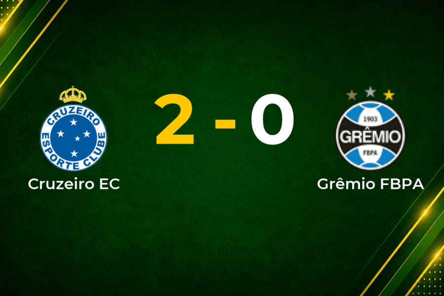 Cruzeiro see off Grêmio 2–0 with second-half surge in Brasileirão