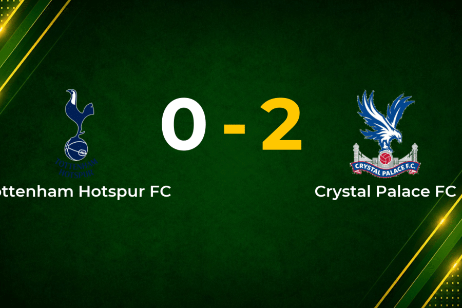 Crystal Palace Stun Spurs with 2–0 Away Win in Premier League