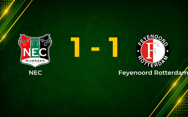 Danilo’s Dramatic Stoppage-Time Equaliser Denies Feyenoord in Nijmegen