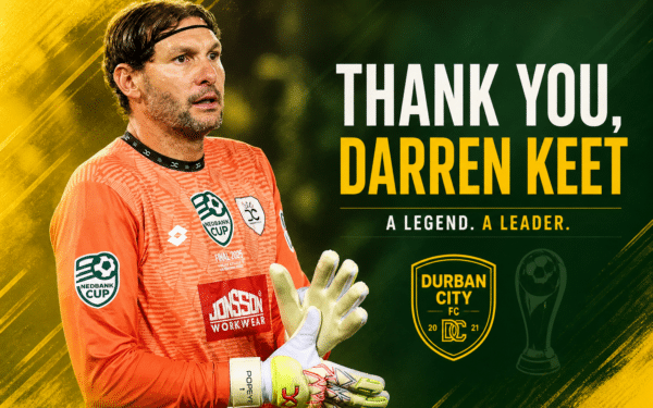 Darren Keet to Retire After Cup Glory with Durban City