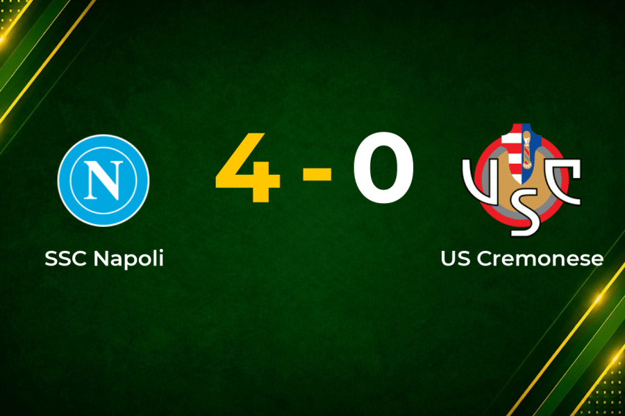 De Bruyne Inspires Napoli as Cremonese Crushed 4–0 in Serie A